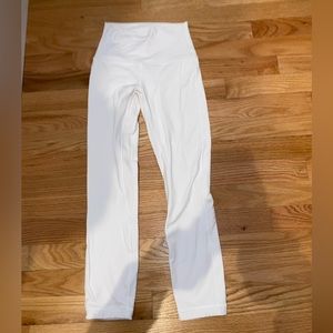 lululemon Align™ High-Rise Crop 23" White Size 2